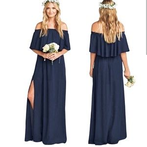 Show Me Your Mumu off shoulder dress